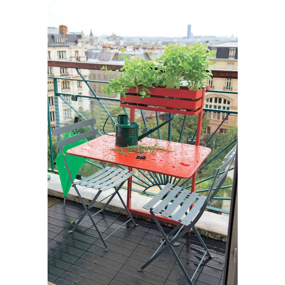 Fermob - Chaise de jardin pliante acier muscade Bistro Fermob - Image 6