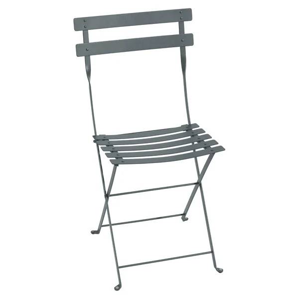 Fermob - Chaise de jardin pliante acier muscade Bistro Fermob - Image 9