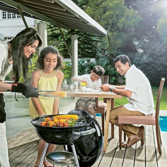 Weber - Weber - Barbecue charbon Compact Kettle Ø.47 cm Noir - Image 4
