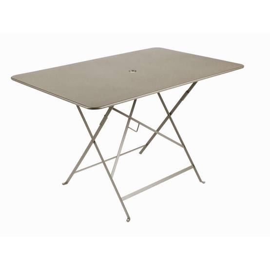 Fermob - Table de jardin rectangulaire pliante acier muscade 6 personnes Bistro Fermob - Image 4