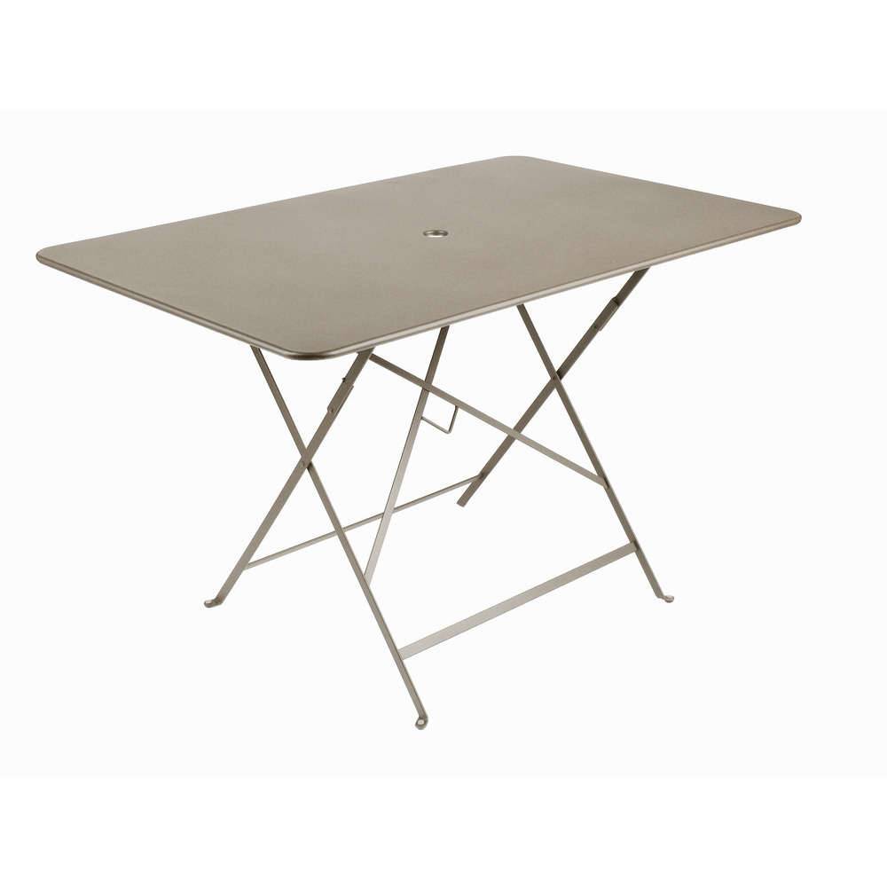 Fermob - Table de jardin rectangulaire pliante acier muscade 6 personnes Bistro Fermob - Image 4