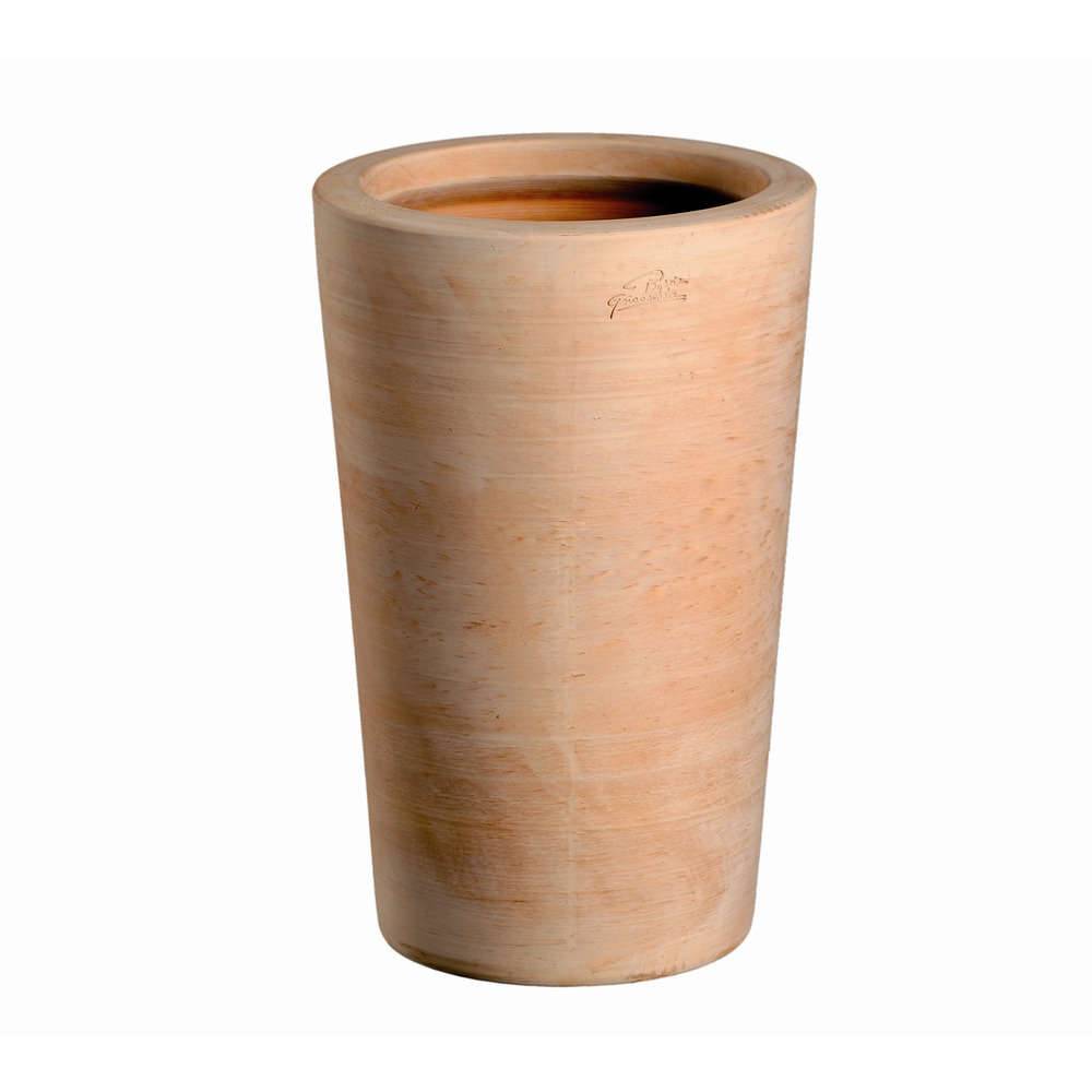Cuvier Haut Droit Terre Cuite Naturelle Ø 37 cm H 60 cm - GOICOECHEA - Image 4
