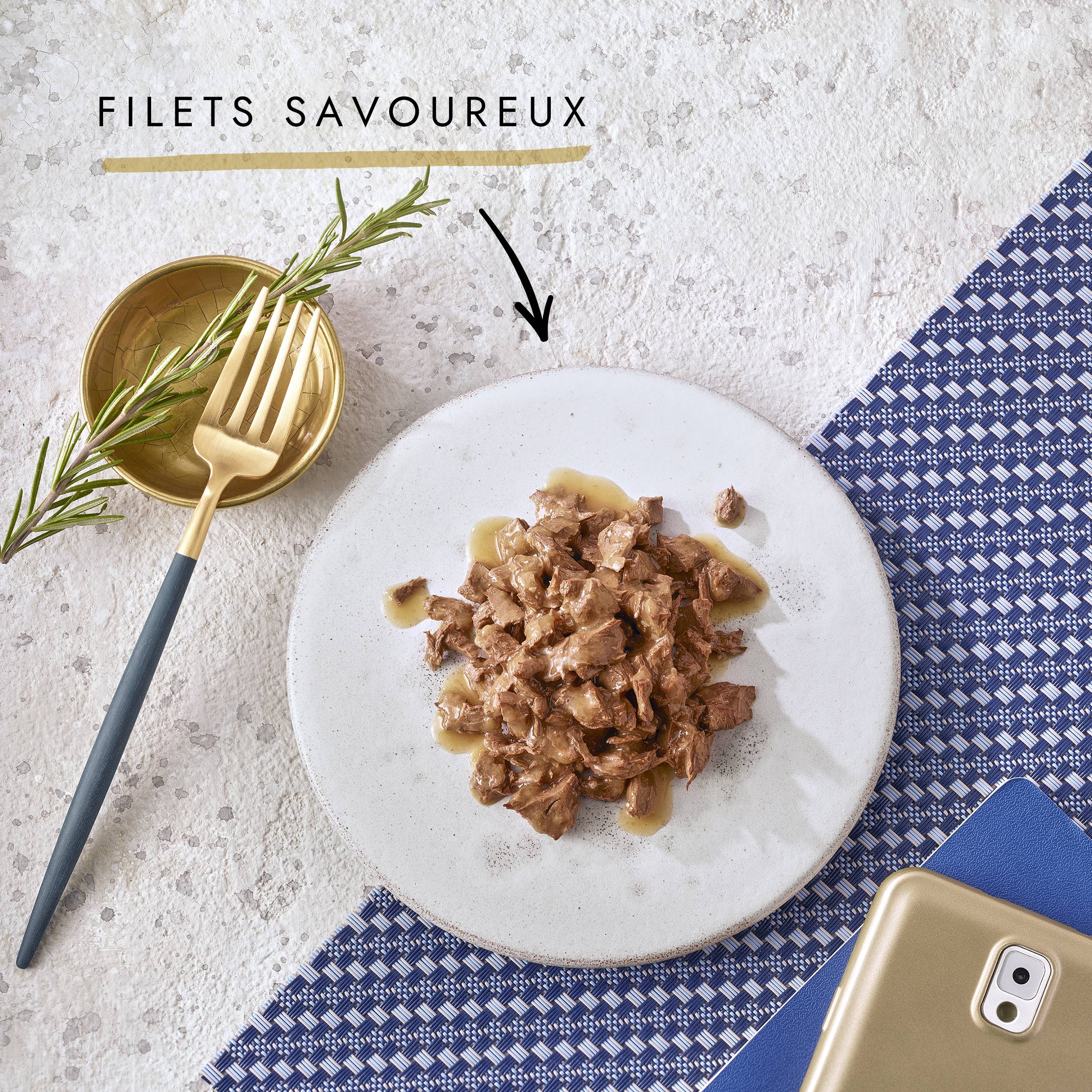 Purina Gourmet - Sachets chat Perle Les Filettines à l'agneau 12x85g - GOURMET - Image 7