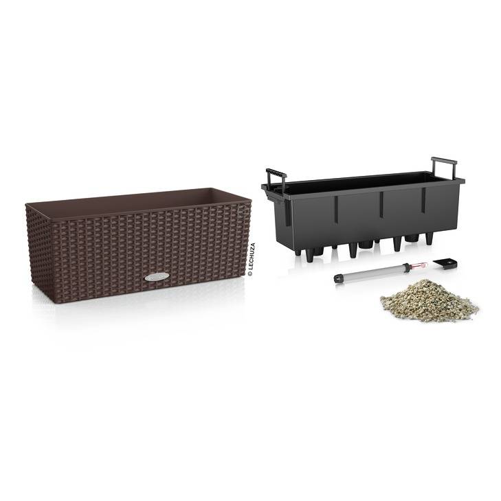 Lechuza - Balconera Cottage 50 - kit complet, moka - Image 3