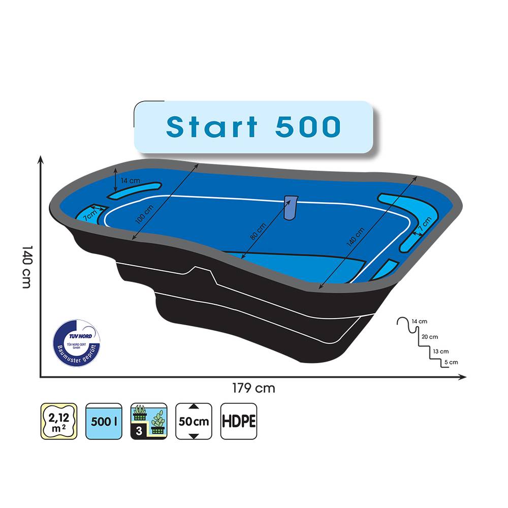 Ubbink - Bassin préformé Start 500 L - Ubbink - Image 9