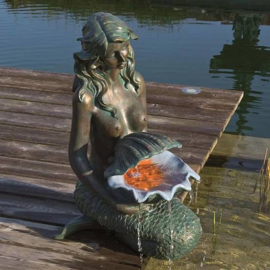 Ubbink - Fontaine Sirène Polyrésine Bronze - UBBINK - Image 8