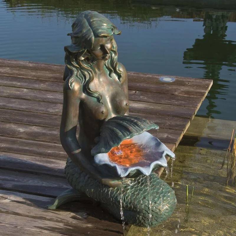 Ubbink - Fontaine Sirène Polyrésine Bronze - UBBINK - Image 8