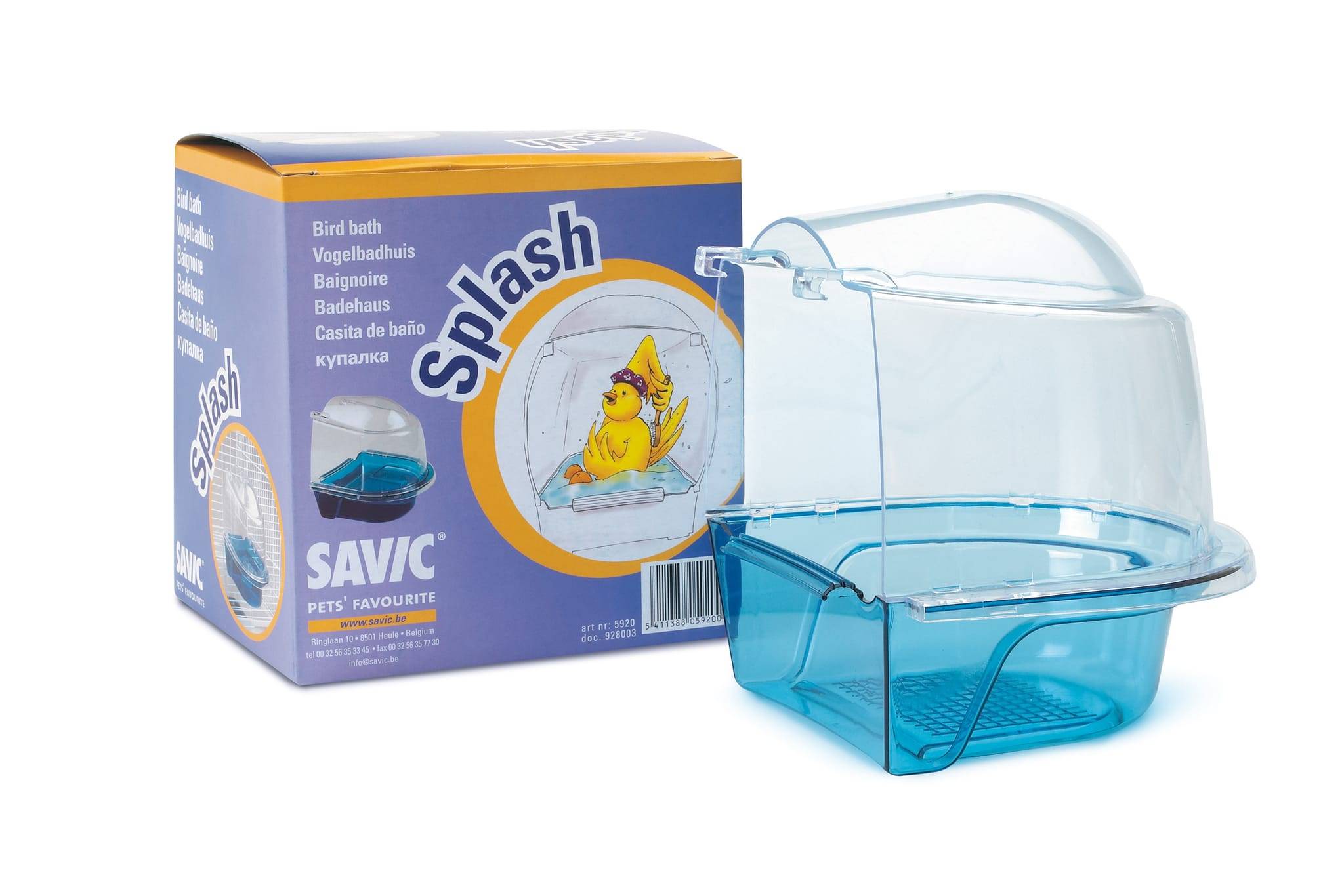 Savic - Baignoire Splash Cages À Oiseaux