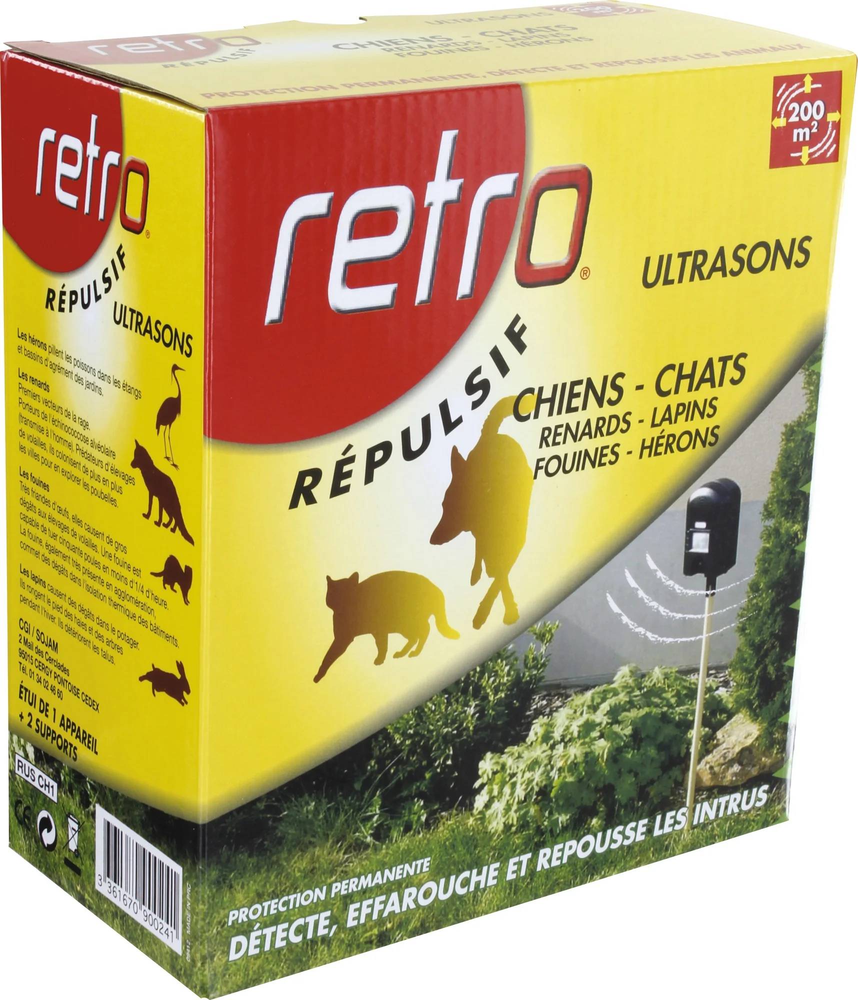 Appareil ultrasons chien et chat A piles - RETRO - Image 2