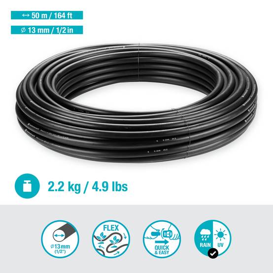 Gardena - Tuyau pour arrosage Micro-Drip L. 50m Ø int 13 mm - Gardena - Image 3