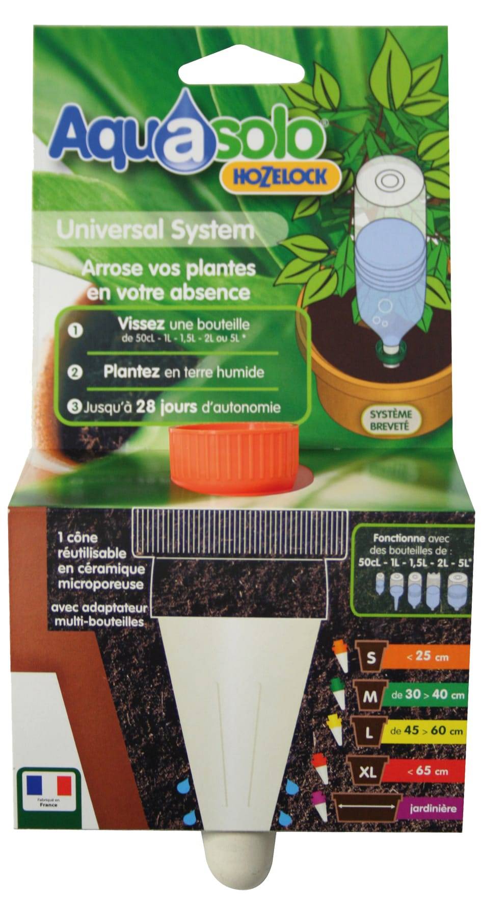 Hozelock - Aquasolo small orange - L.11 x l.5 x H.22 cm