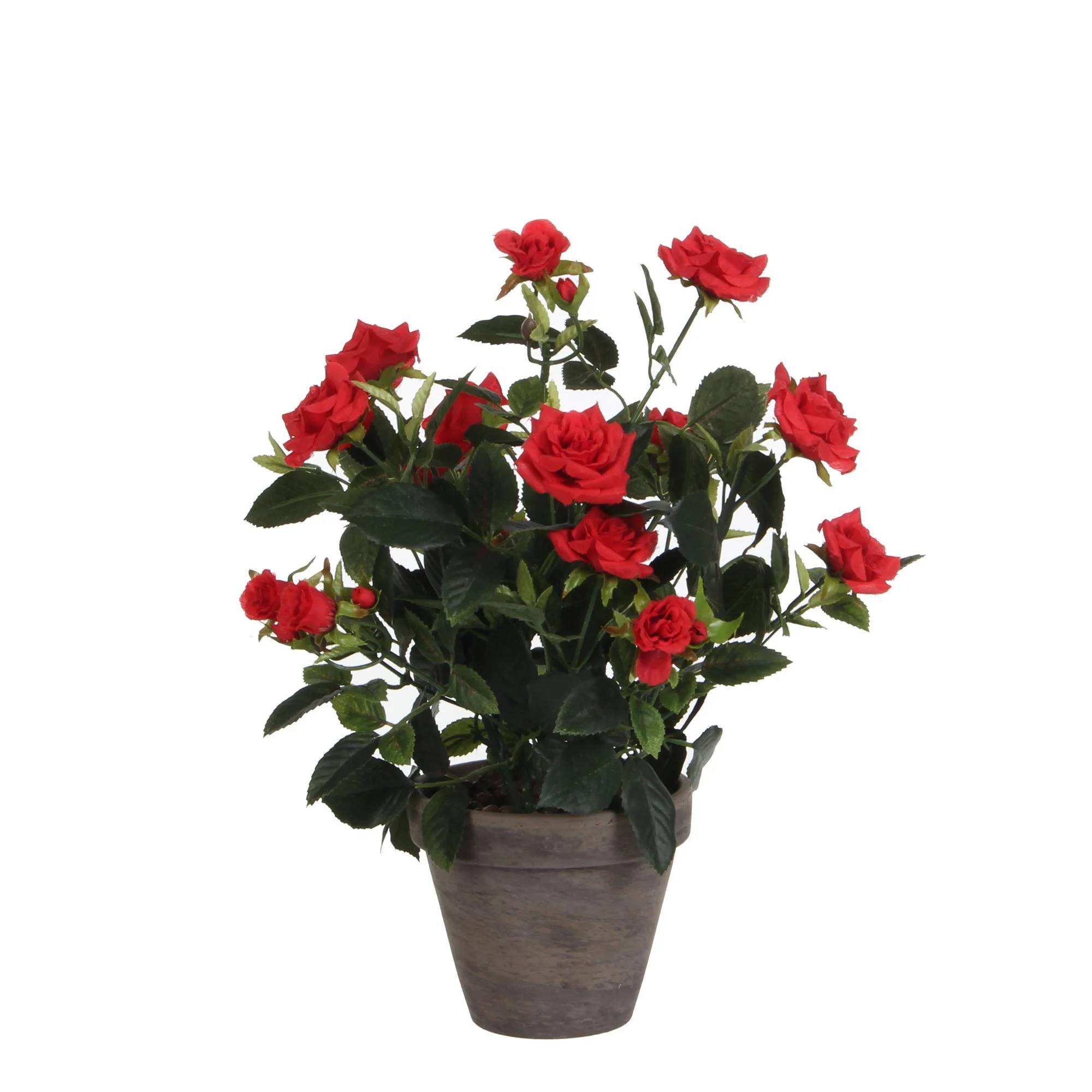 Mica Decorations - Rosier Rouge Artificiel - MICA DECORATIONS - Image 2