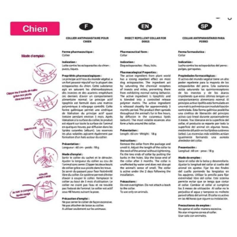 Agecom - Collier Antiparasitaire Chien - ESSENTIEL - Image 2