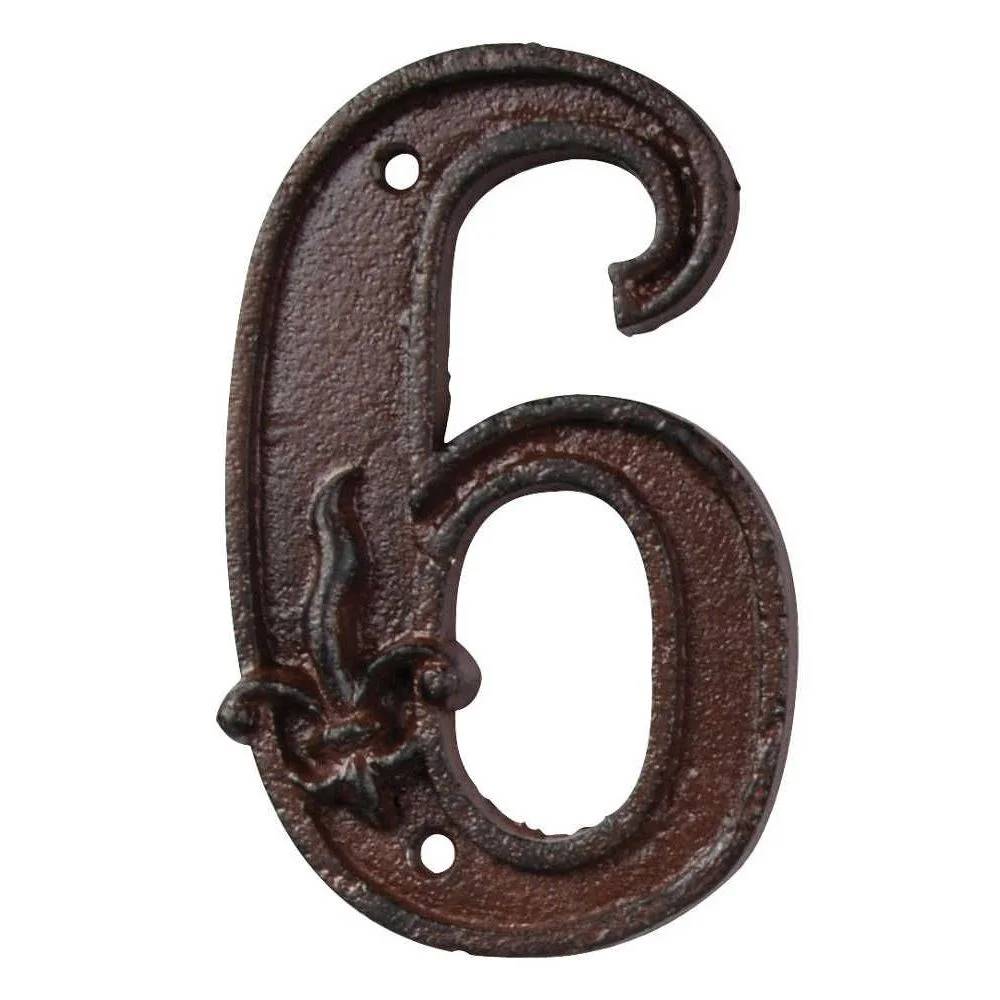 Esschert Design - Numéro De Maison Fonte Modèle 6 - Image 5