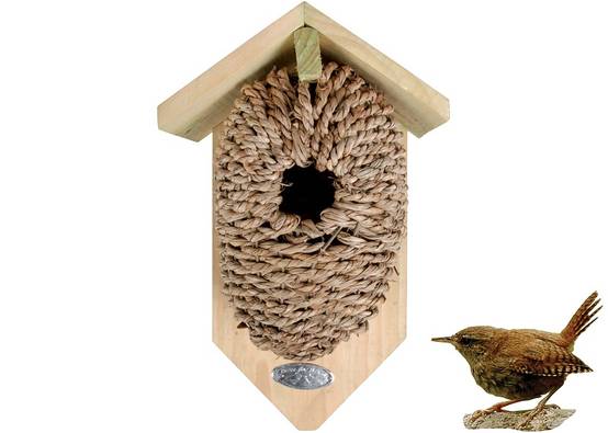 Best For Birds - Nichoir avec poche en jonc de mer - L15.2 x l10.2 x H26.2 cm - Image 2