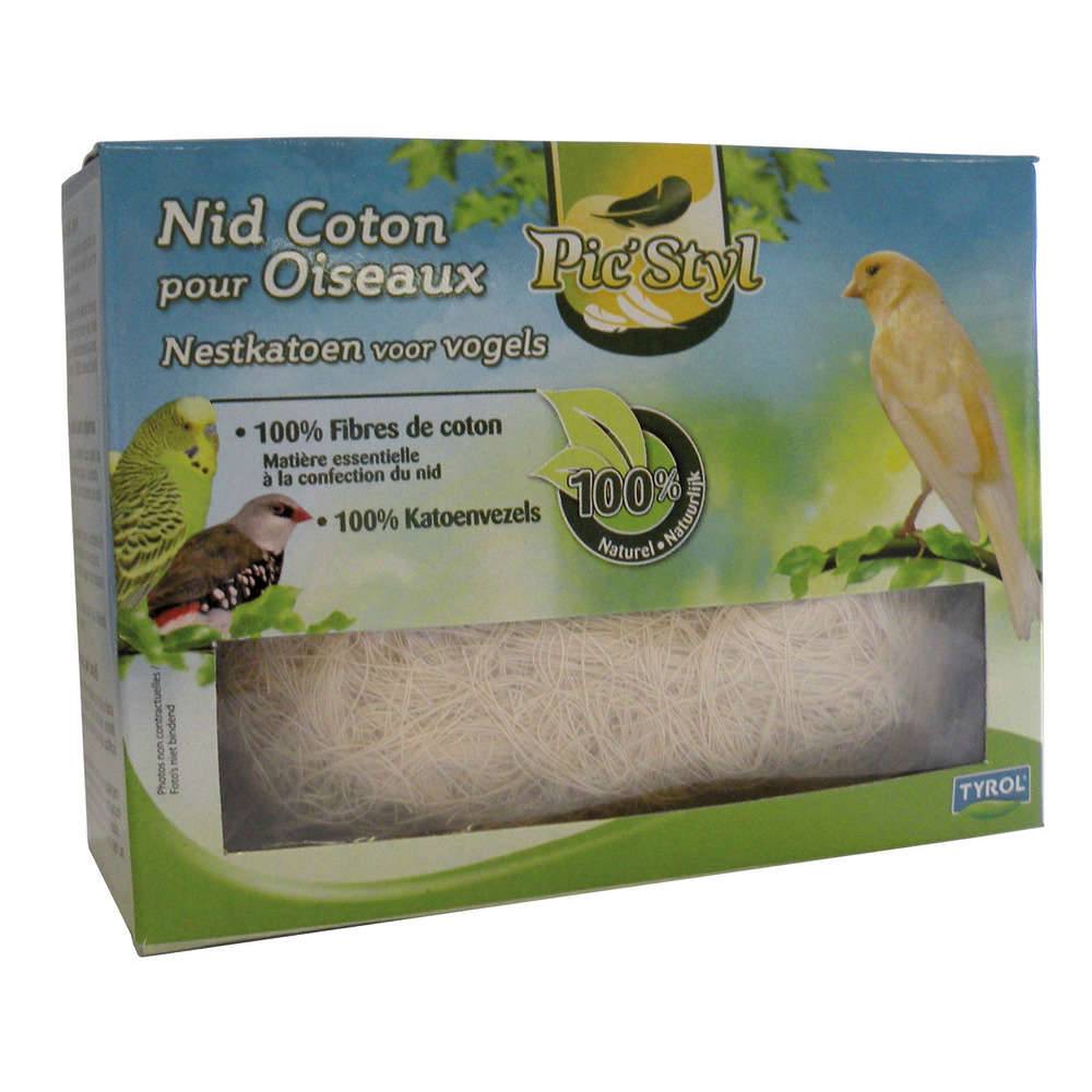 Tyrol - Nid Fibres Coton Oiseaux 50 GR Tyrol - L.15 x l.7 x H.11,5 cm - Image 4
