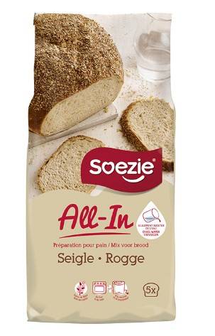 Soezie - Préparation All-In pain au seigle 2,5 kg  - Soezie - Image 1