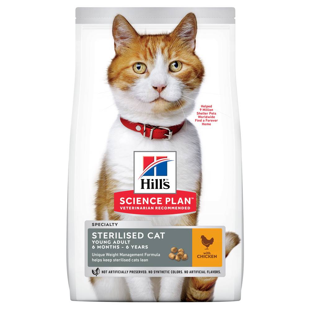 Science plan - Croquettes Chat Adulte Stérilisé Poulet - HILL'S - Image 11