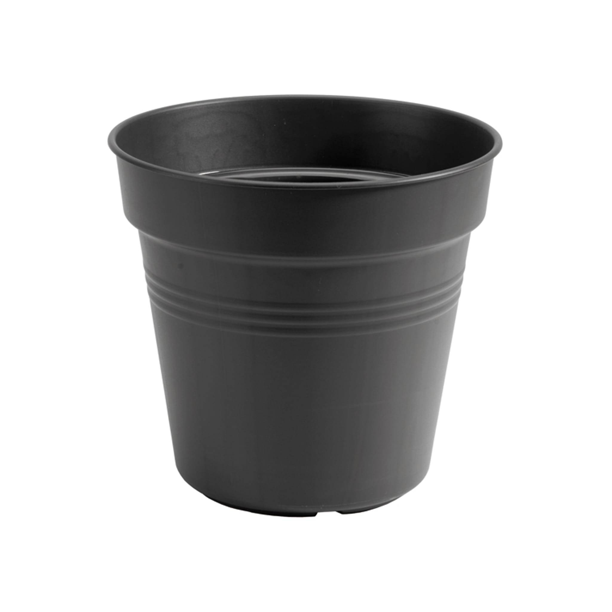 Elho - Pot de culture plastique noir Ø 19 cm – ELHO - Image 1