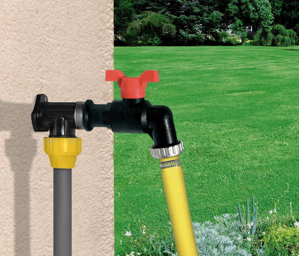 Jardibric - Applique murale tuyau PVC ø 25 mm femelle 20x27 PN10 - JARDIBRIC - Image 2