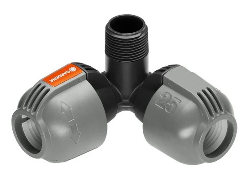 Raccord d'angle Sprinklersystem 25 mm 20/27 mâle GARDENA