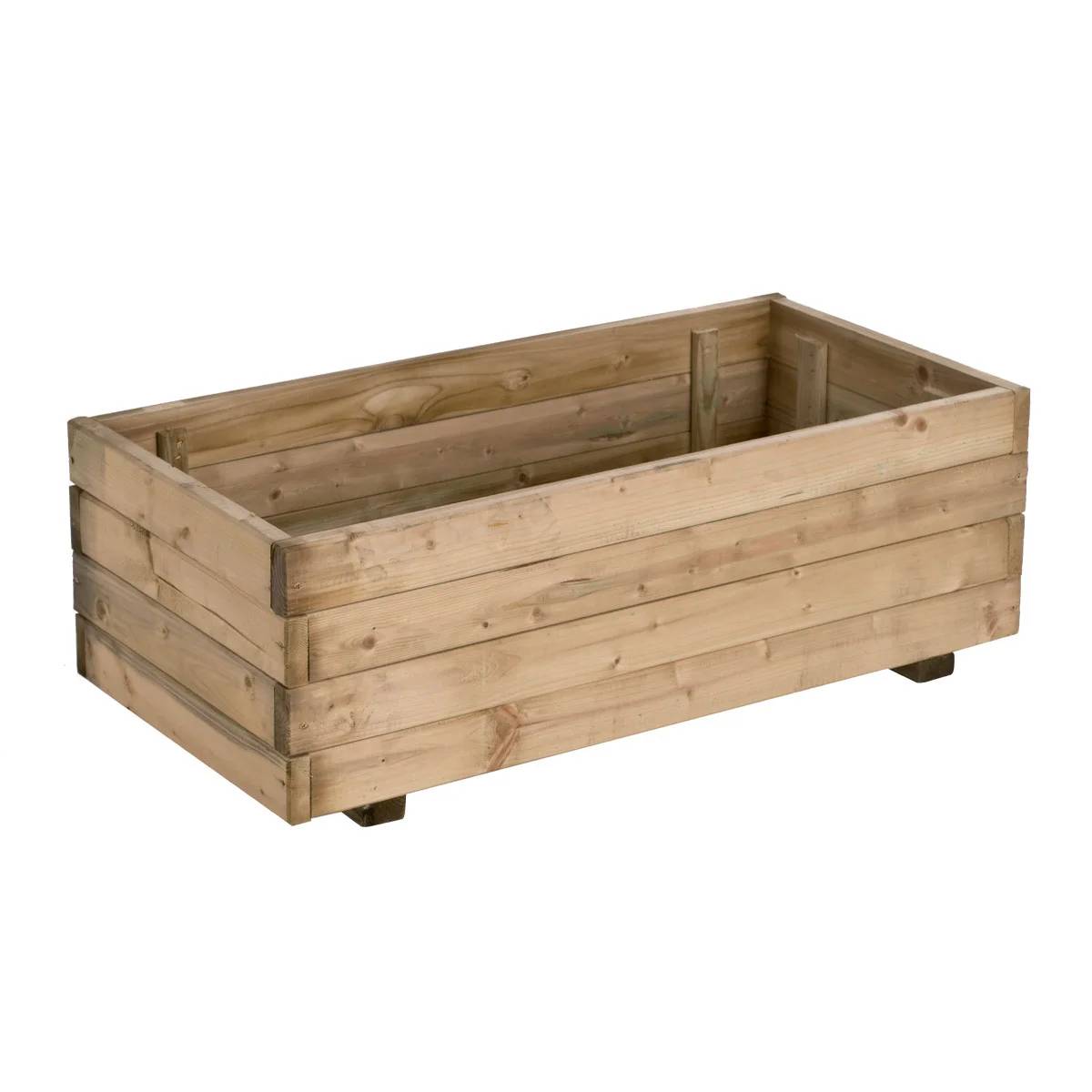 Cerland - Jardinière Rectangulaire Madera 63L – RUSTICA - Image 4