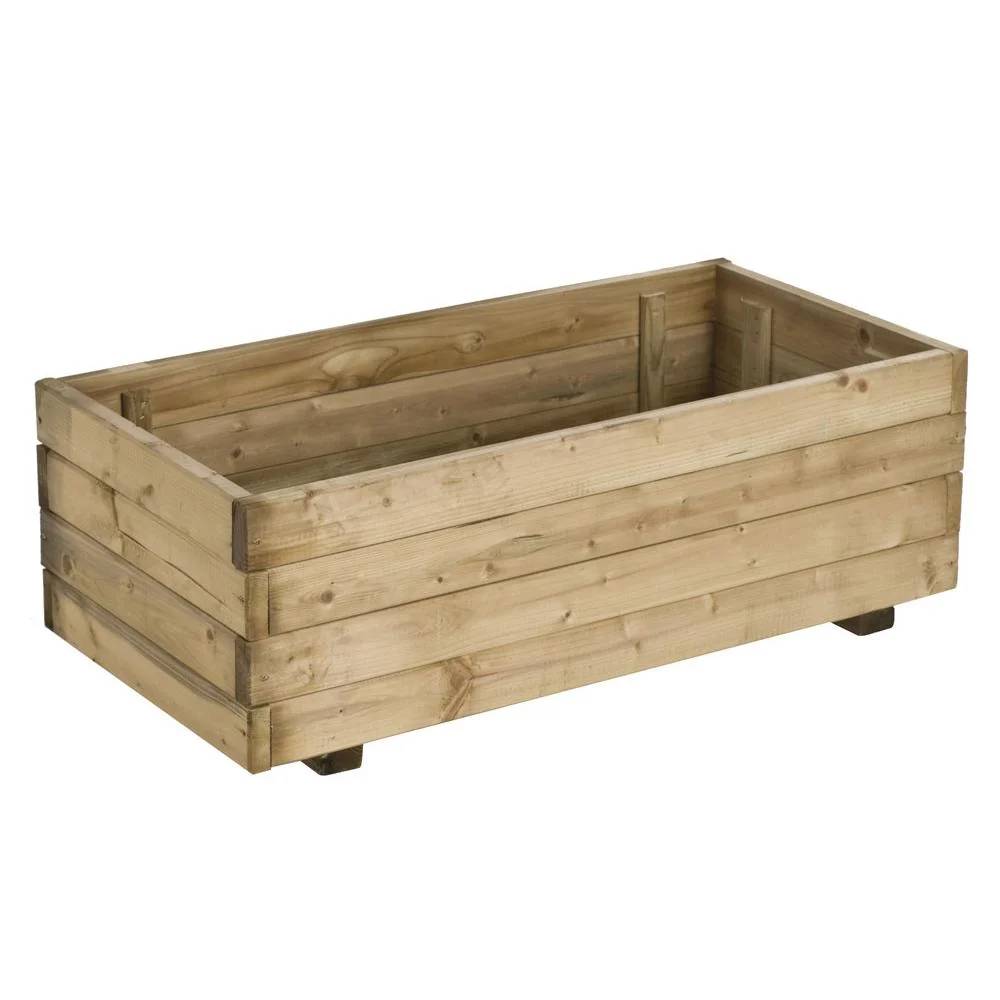 Cerland - Jardinière Rectangulaire Madera 63L – RUSTICA