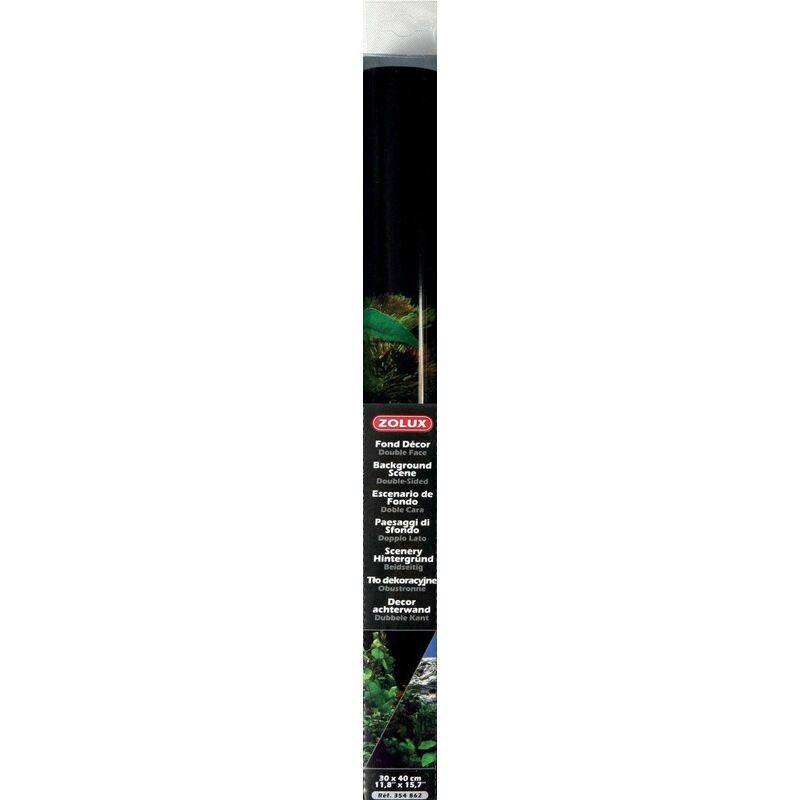 Zolux - Poster fond décor noir/plantes H30 L40 – ZOLUX - Image 5