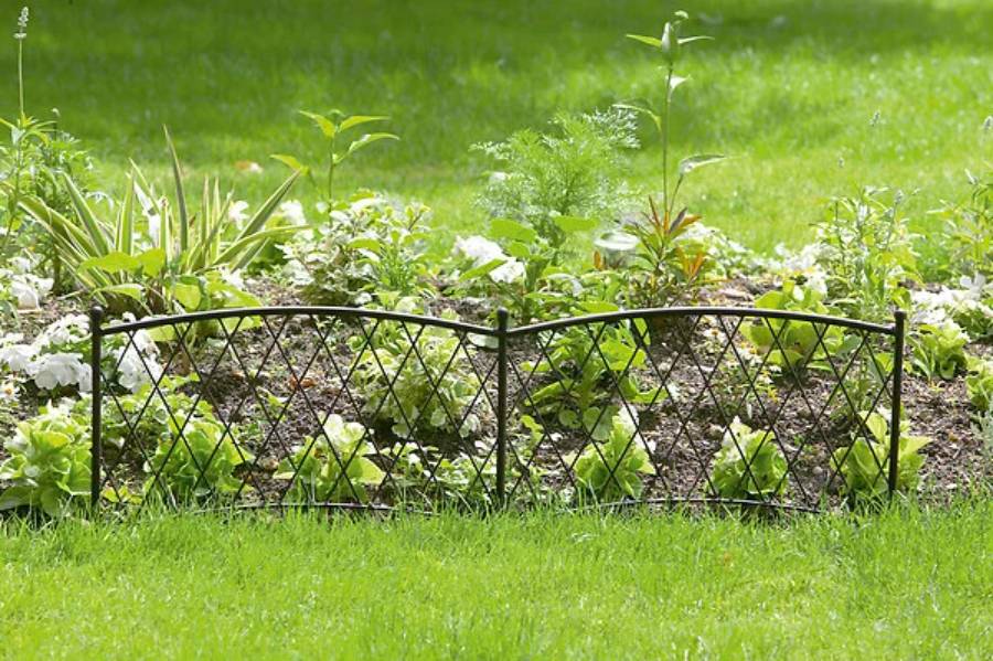 Nortène - Nortène - Bordure Classic Metal Border l.100 x P.1,5 x H.40 cm