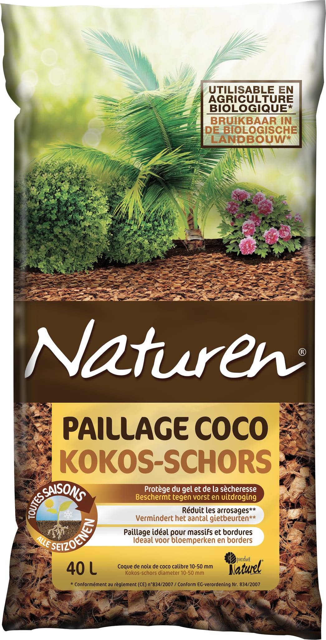 Paillage Coco - NATUREN - Gamm vert