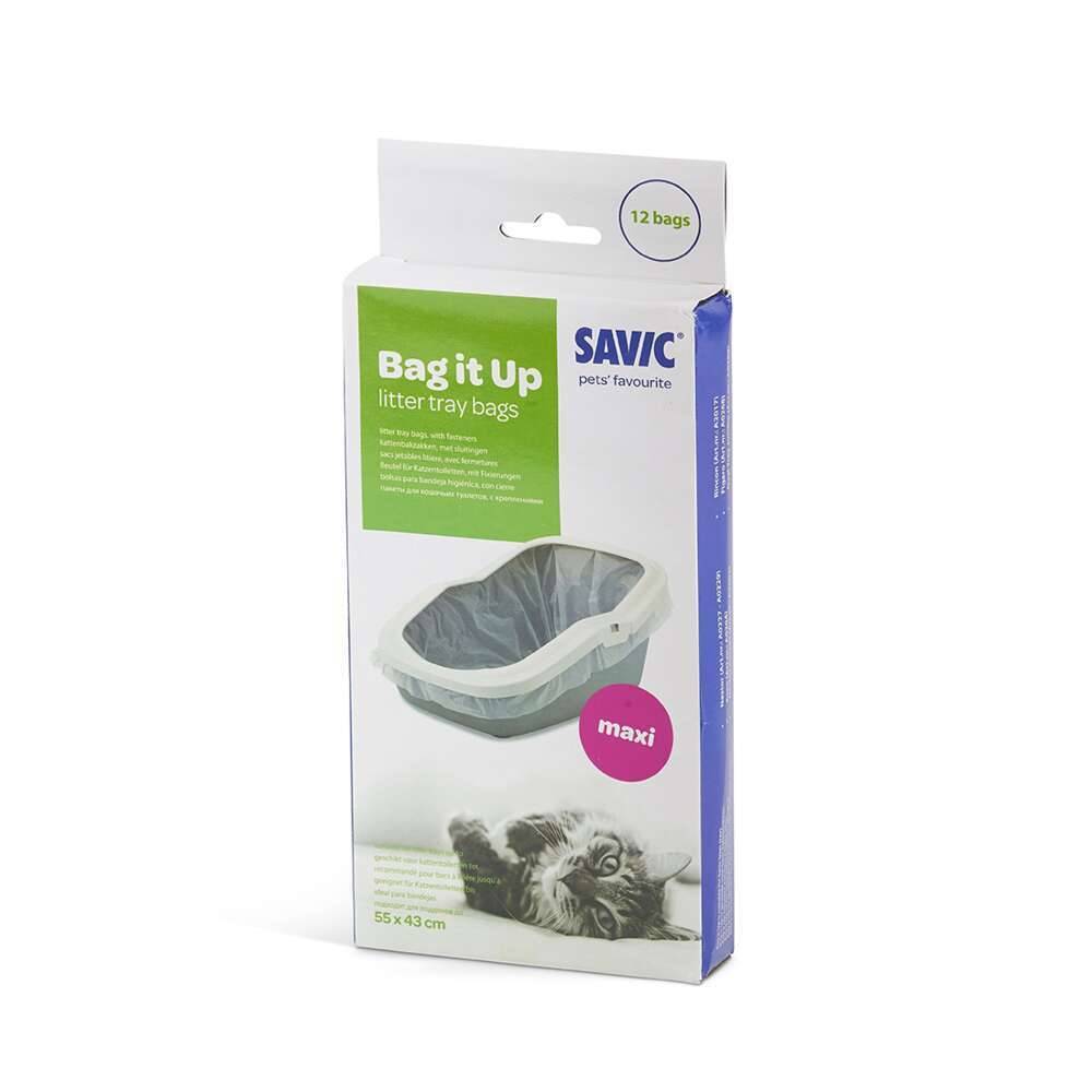 Savic - Sacs jetables litière plastique L.55 cm l.43 cm - SAVIC - Image 2