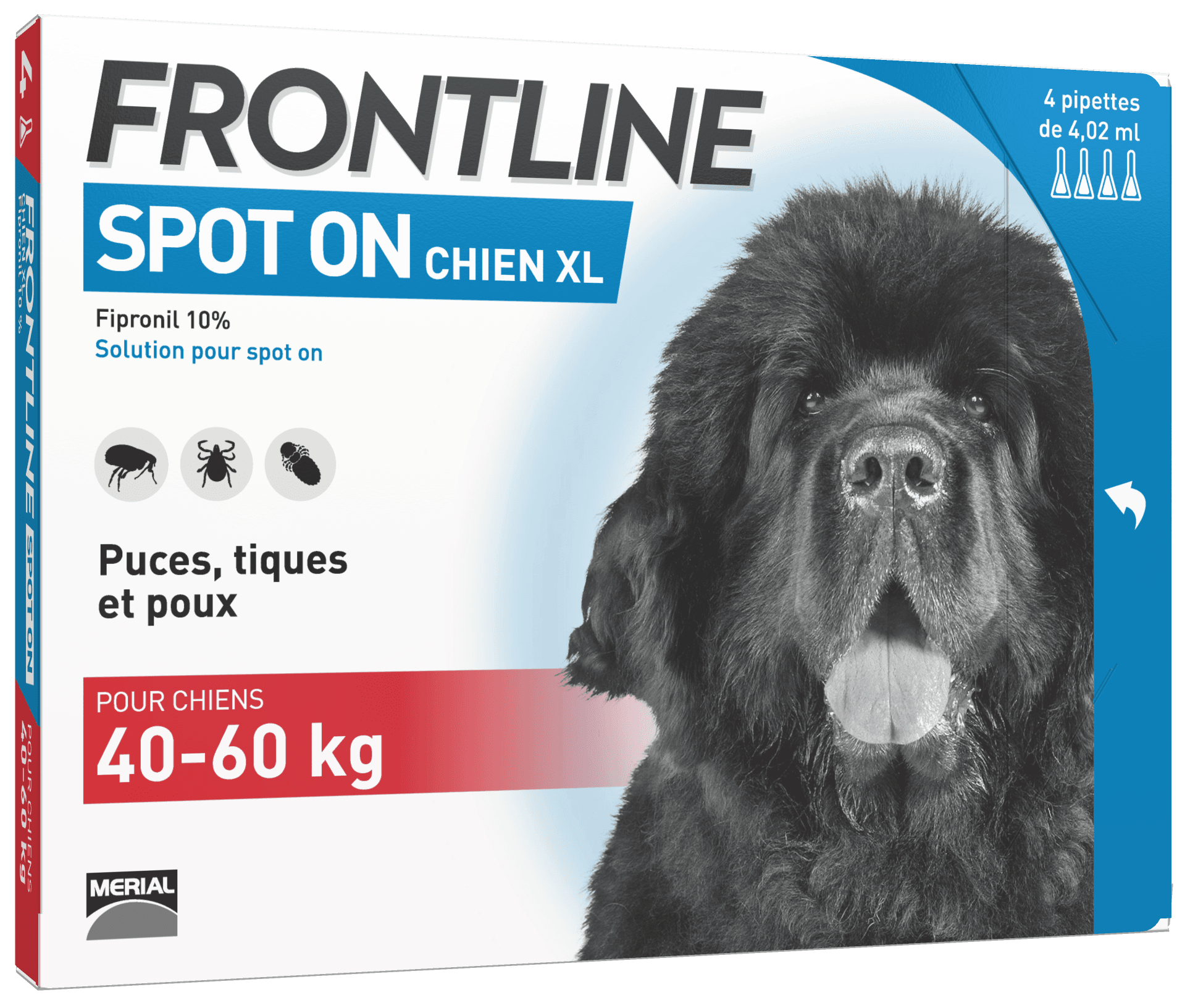 Frontline Pipettes Cn 40-60Kg 4X4,02Ml