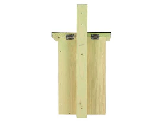 Nichoir miroir oiseaux bois zinc 21x16x32,5 cm - ESSCHERT DESIGN - Image 3