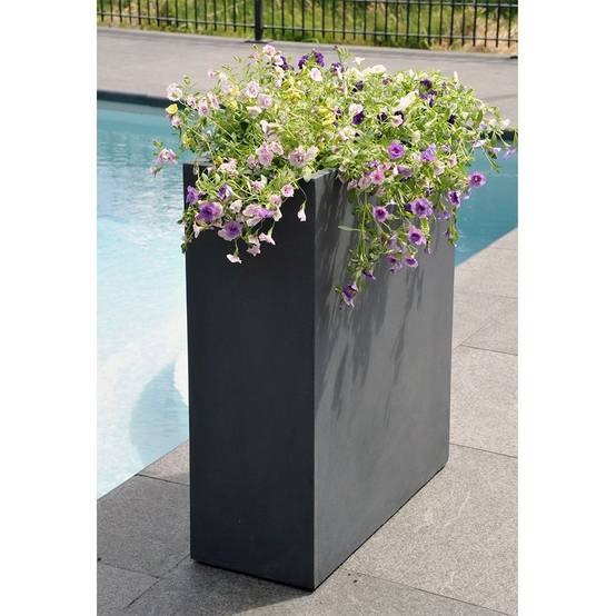Mure et en fibre de terre H92cm Anthracite Mega - Image 7