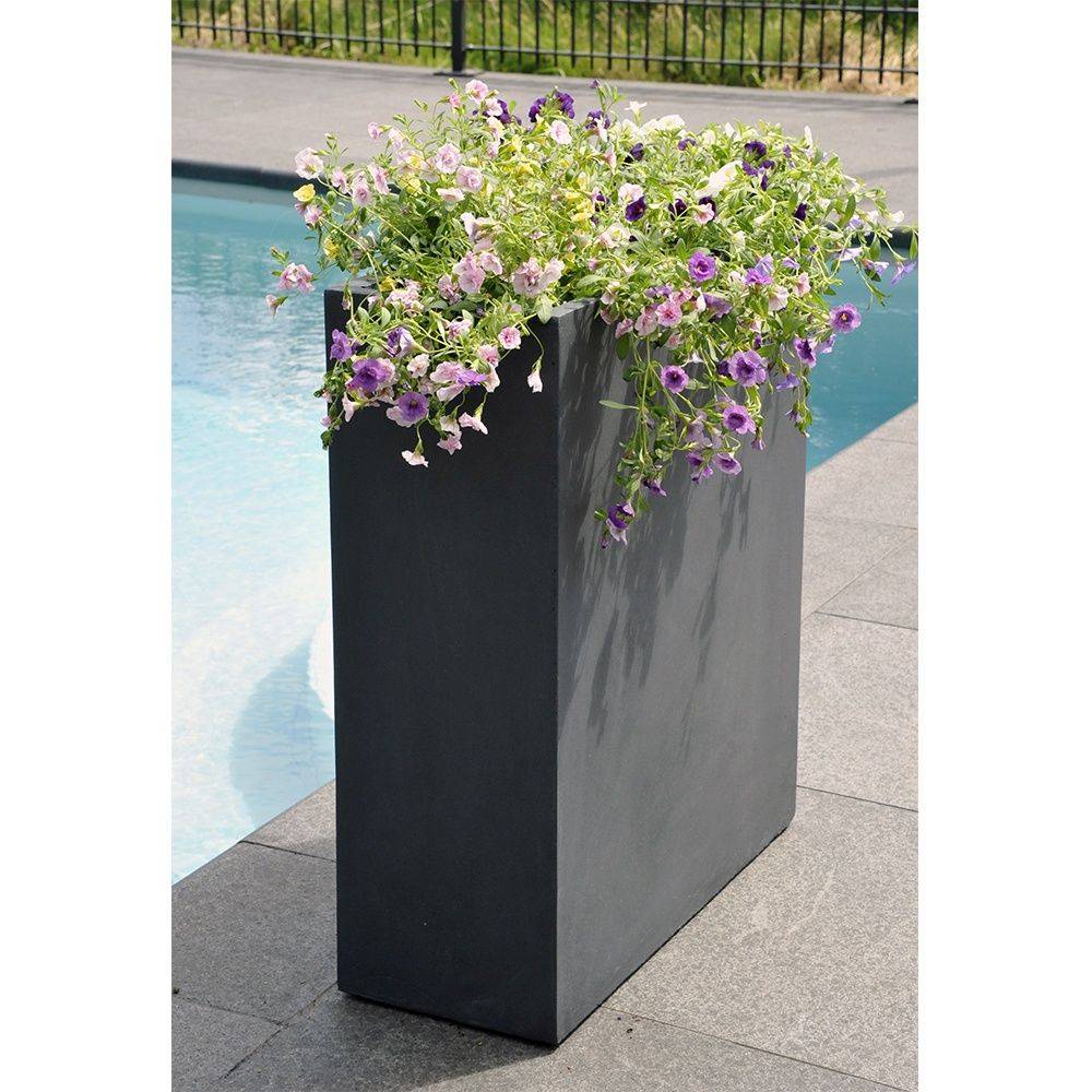 Mure et en fibre de terre H92cm Anthracite Mega  - Image 7