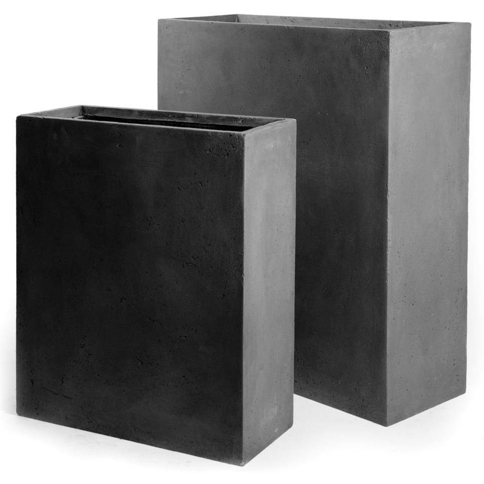 Mure et en fibre de terre H92cm Anthracite Mega  - Image 2