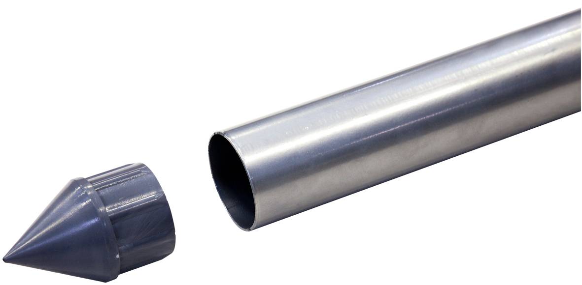 Mât de fixation pour voile d'ombrage Ø.20 mm x H.2,70 m - Image 4