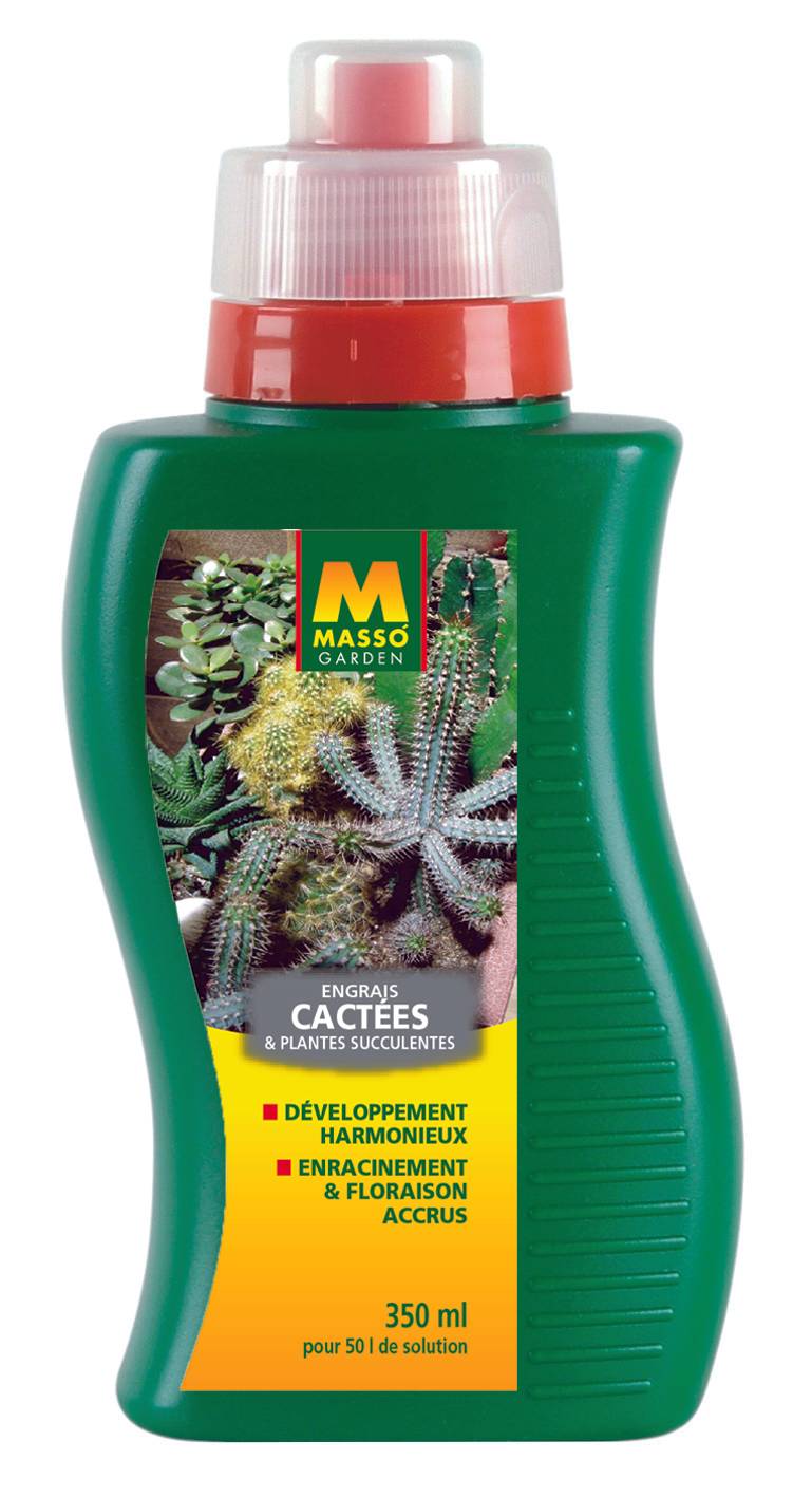Engrais liquide Cactées et Succulentes 350 ml - MASSÓ GARDEN - Image 1