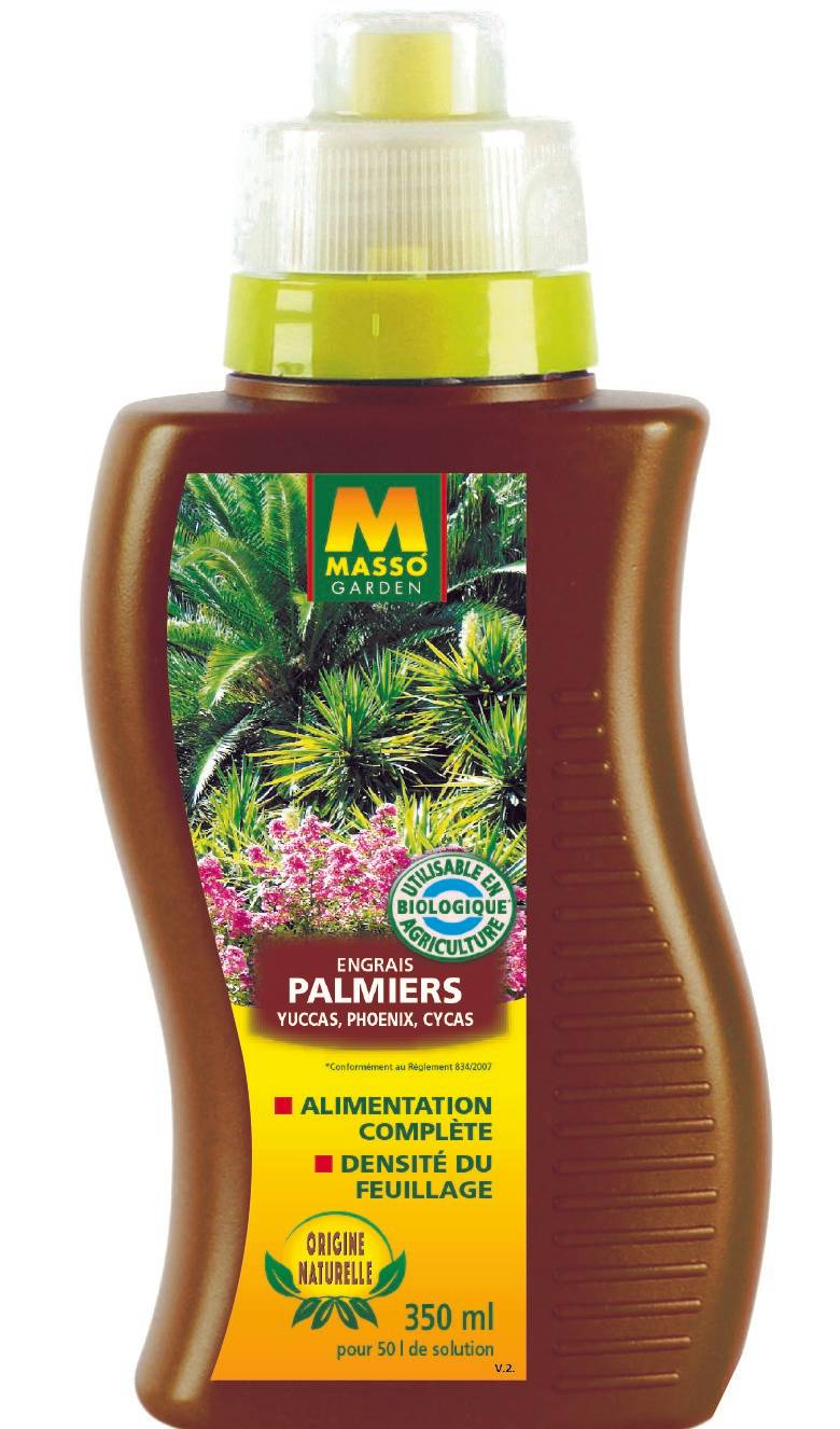 Masso Garden - Engrais Liquide Palmiers Yuccas Phoenix 350 ml - MASSO GARDEN