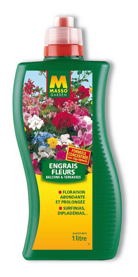 Engrais Fleurs 1L - MASSÓ GARDEN