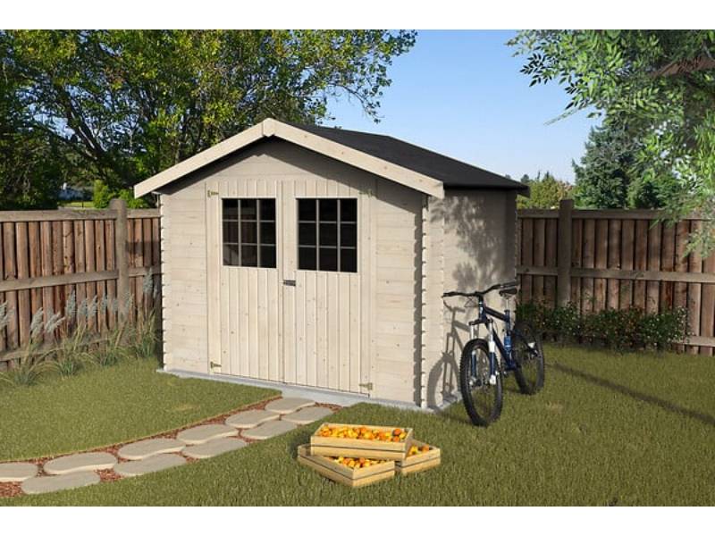 Decor et Jardin - Abri de Jardin bois 6,8m² Flodova Décor et Jardin