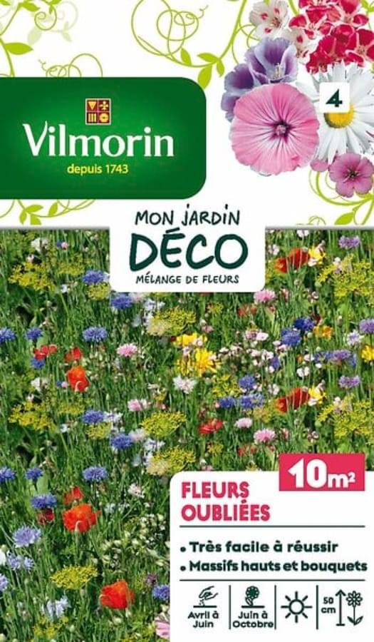 Vilmorin - Mélange fleurs oubliées grand modèle série 4 sachet graines 20 g - Vilmorin - Image 2