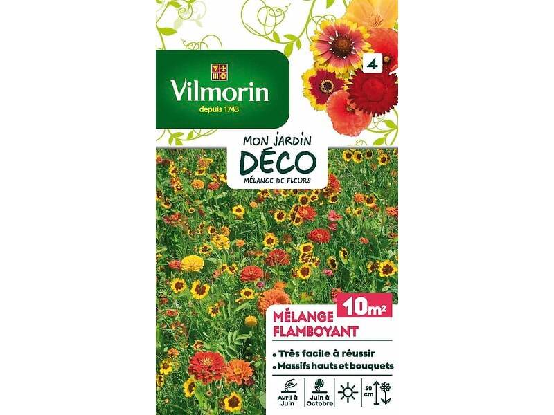 Vilmorin - Mélange flamboyant grand modèle série 4 sachet graines 20 g - Vilmorin - Image 4