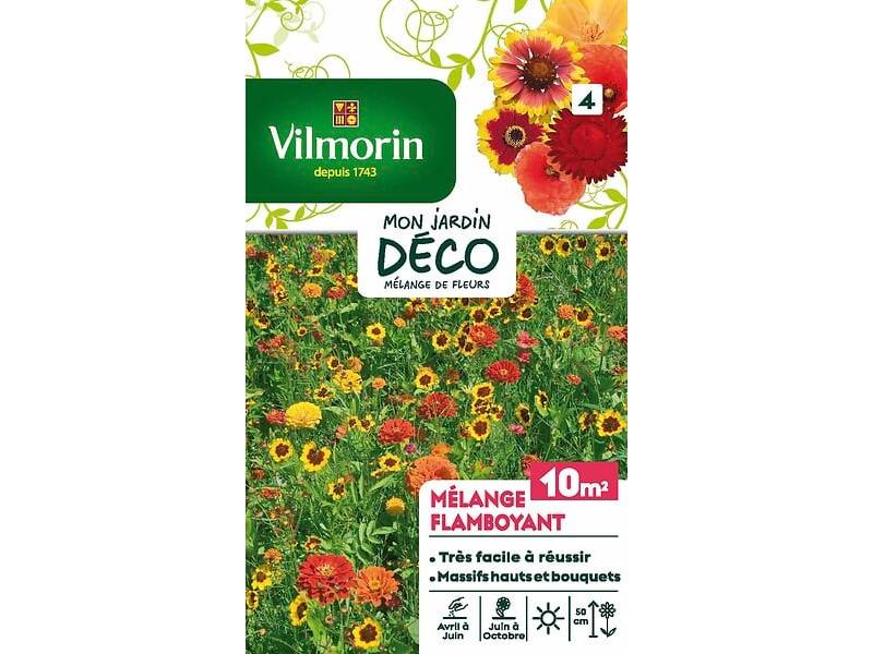 Vilmorin - Mélange flamboyant grand modèle série 4 sachet graines 20 g - Vilmorin - Image 5