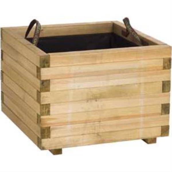 Cerland - Bac Baroque Carré Bois Traité Autoclave - Cerland - Image 1