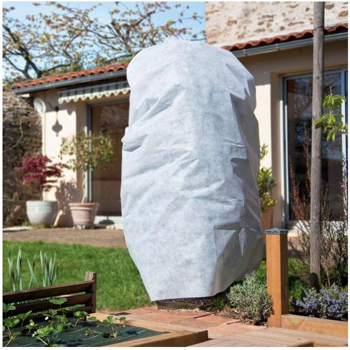 Nortène - Housse d'hivernage zippée Hivernest Ø 0,95 x H.1,80 m 50 g/m² - Nortene