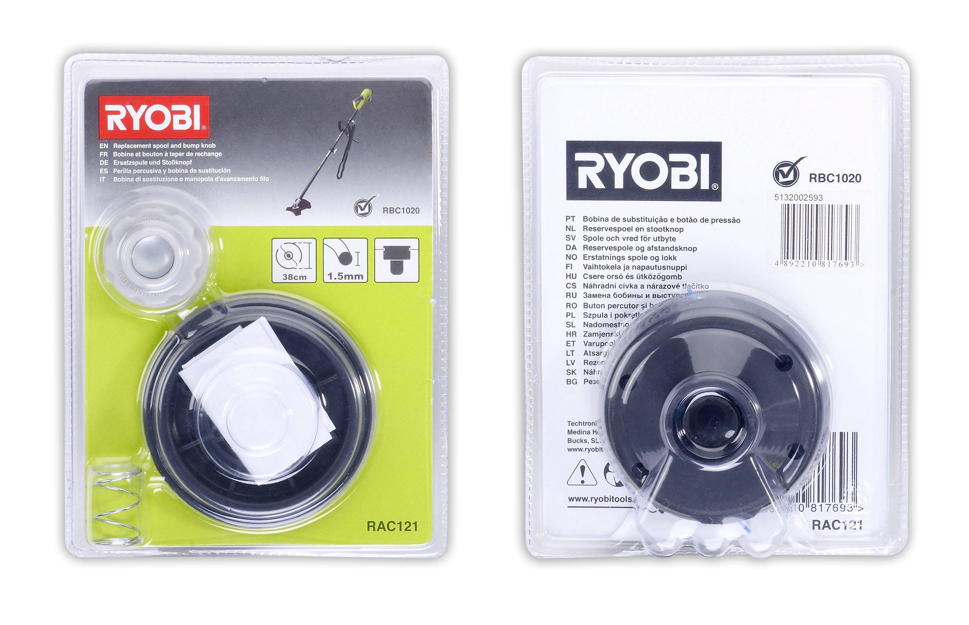 Ryobi - Tête complète double fil - RYOBI - Image 1