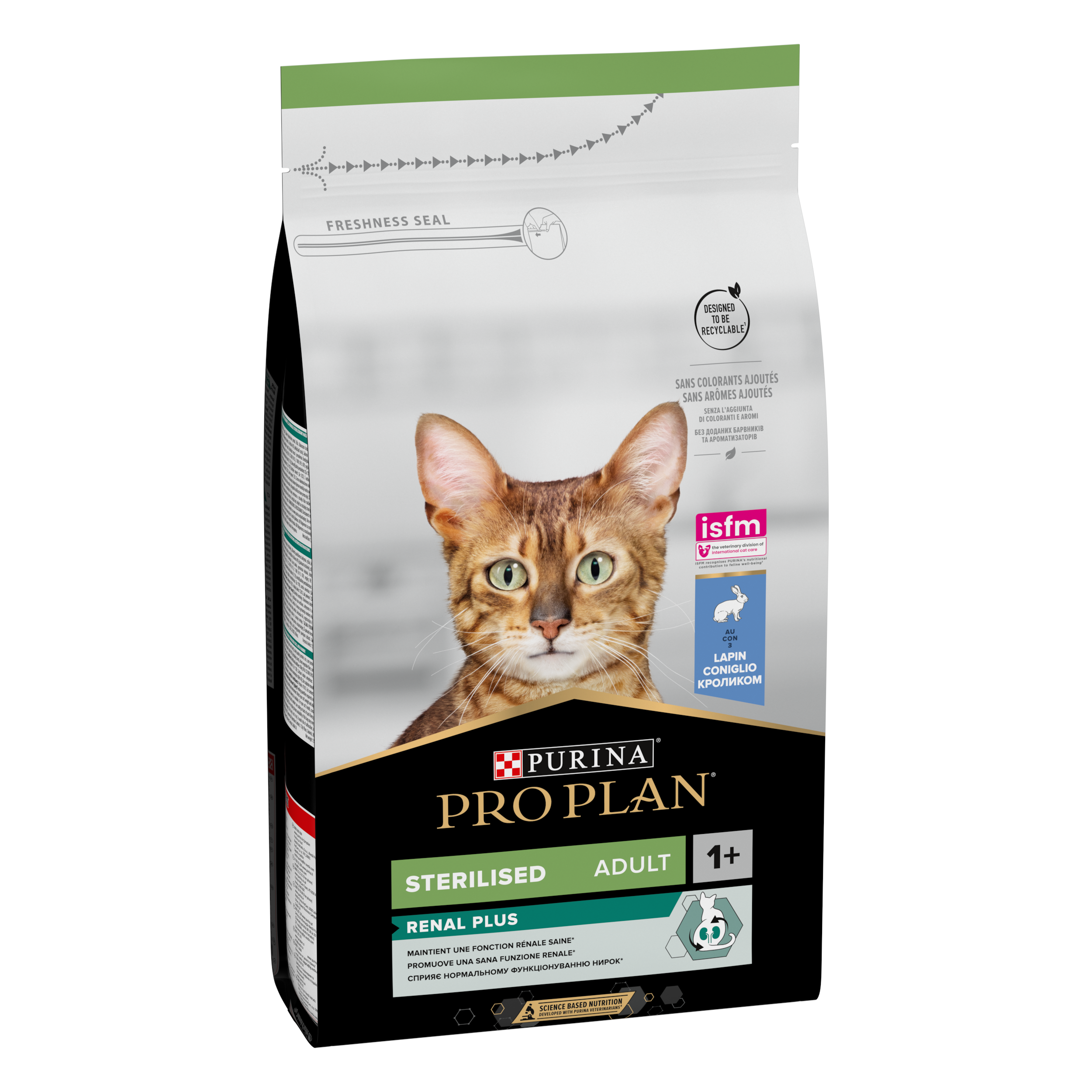Purina Pro Plan - Croquettes chat Adulte Stérilisé Lapin 1,5 kg - PRO PLAN - Image 1
