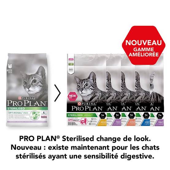 Purina Pro Plan - Croquettes chat Stérilisé Dinde 10 kg - PRO PLAN - Image 6