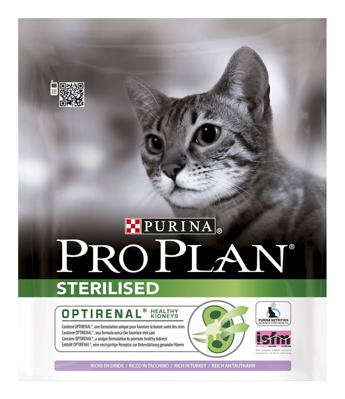 Purina Pro Plan - Croquettes Pro Plan Chat Sterilised - Riche en Dinde - 400 g - Image 1